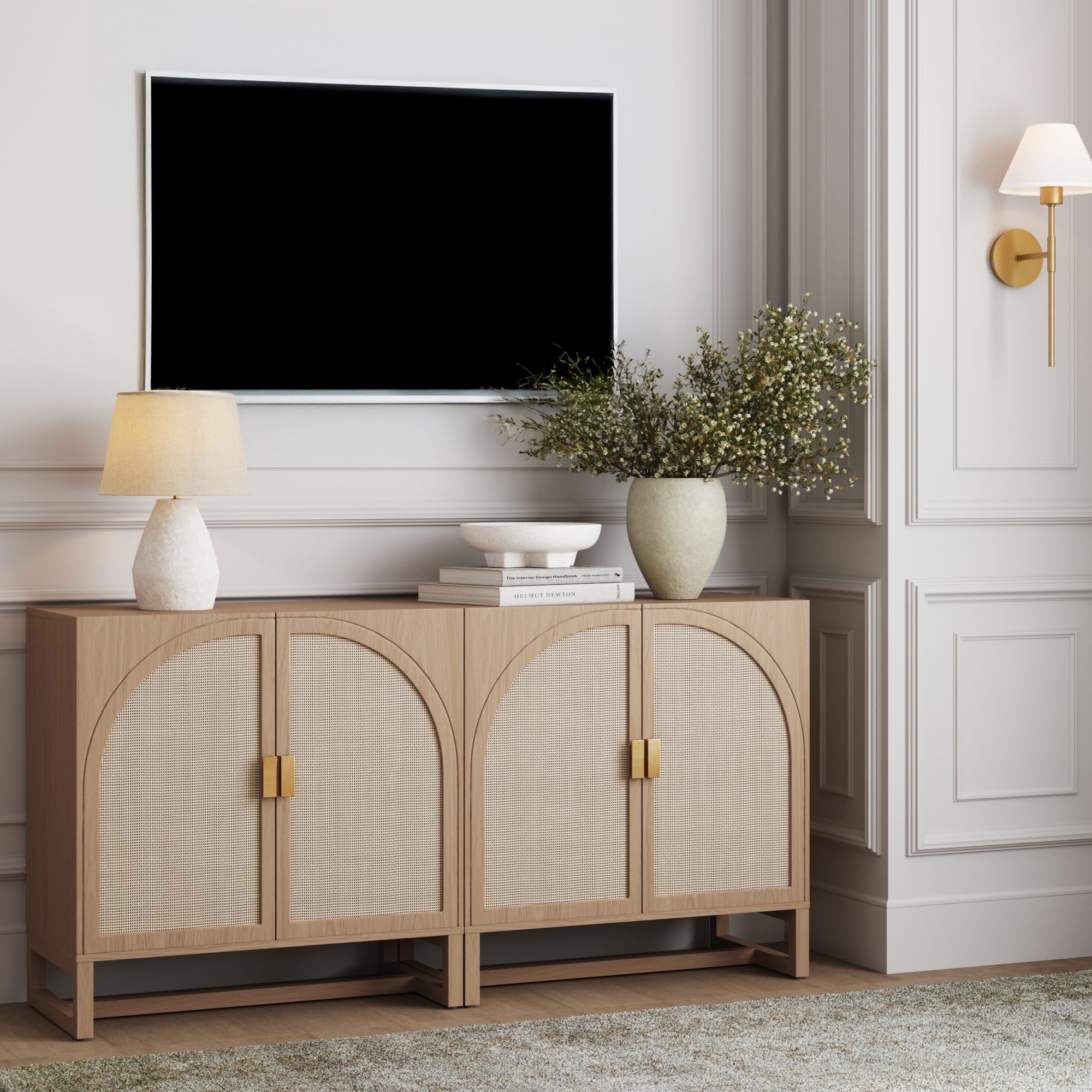 Amazon.com - Nathan James Paxton Mid-Century Modern Wood Storage